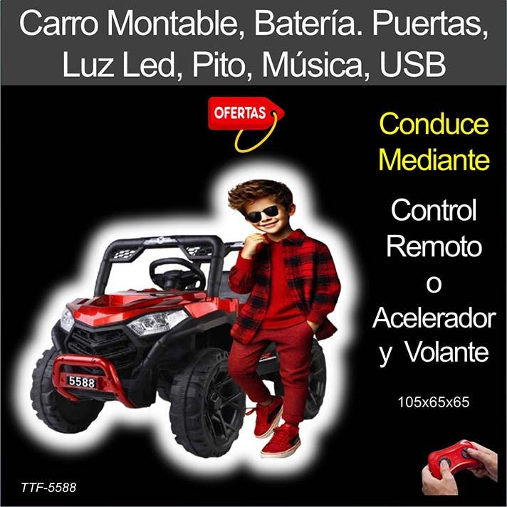 Baterias para carro montable electrico on sale