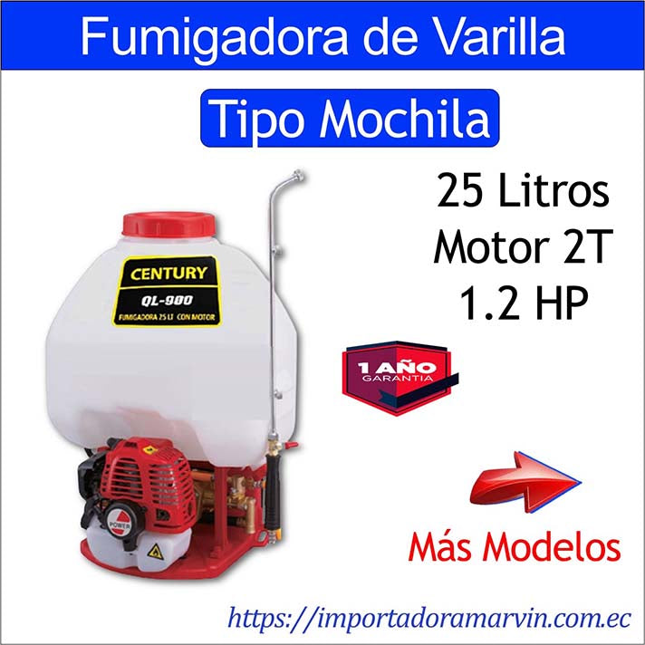 Fashion mochila para fumigar con motor