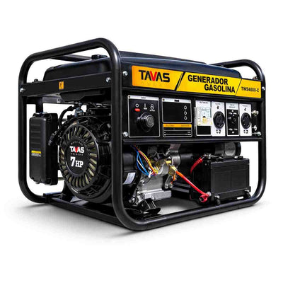 Generador Eléctrico TAVAS 3300W a Gasolina – Motor 4T / 110-220V