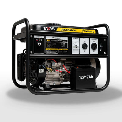 Generador Eléctrico TAVAS 7500W a Gasolina – Motor 4T / 110-220V