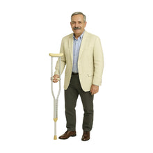 Cargar imagen en el visor de la galería, Par de Muletas de Aluminio Ajustables