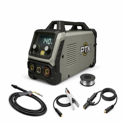 Soldadora MIG 4en1 PTK 140A 110V/220V
