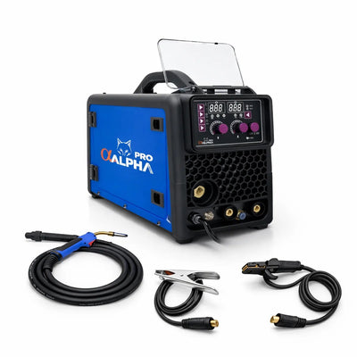 Soldadora MIG 4en1 Alpha 200A 110V/220V