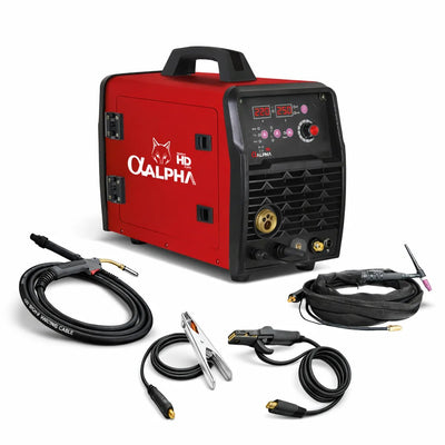 Soldadora MIG 4en1 Alpha 250A 110V/220V