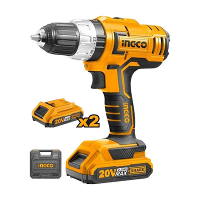 Taladro Inalámbrico INGCO ½" / 20V