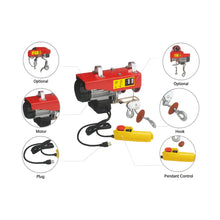 Cargar imagen en el visor de la galería, Tecle eléctrico 110V Componentes