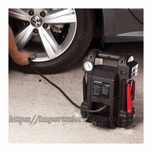Cargar imagen en el visor de la galería, Arrancador Batería Black and Decker y Compresor JS350CC, Equipo Portátil Auxiliar Autos. Importadora Marvin Herramientas