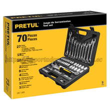 Cargar imagen en el visor de la galería, Juego Kit Rachas y Dados Pretul 70 Piezas. Importadora Marvin Herramientas