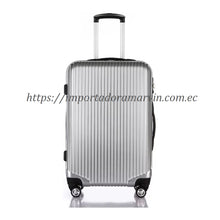 Cargar imagen en el visor de la galería, Juego 3 Maletas Viaje Ruedas Infinitus Estilo Metálico