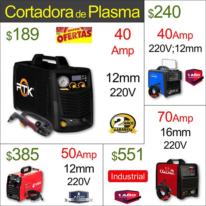 Cortadoras de Plasma. Marvin es Herramientas