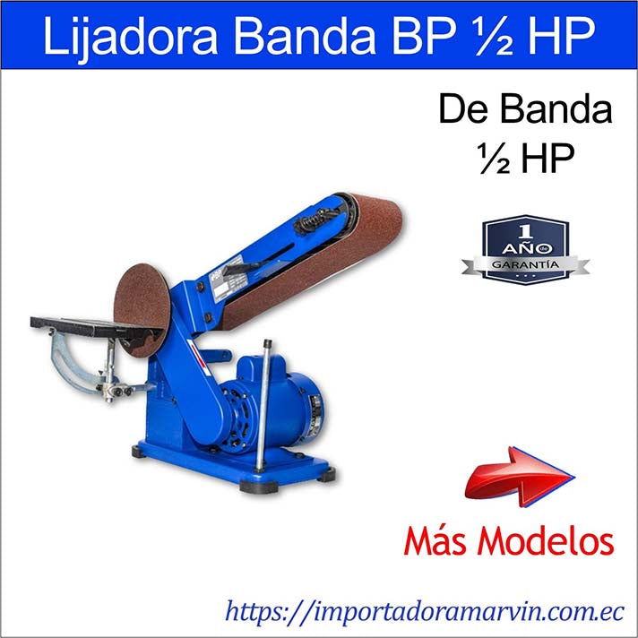 Lijadora BP Banda Disco 375W. Marvin es Herramientas