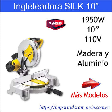 Sierra Ingleteadora Silk 10”. Marvin es Herramientas