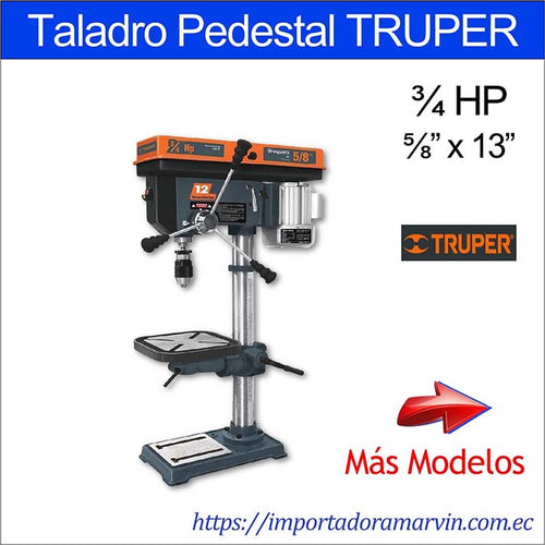 Taladro Pedestal Truper ⅝