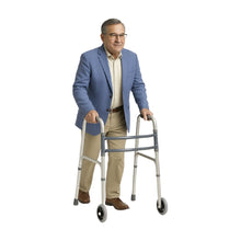 Cargar imagen en el visor de la galería, Andador Caminador CON Ruedas para Adultos Mayores
