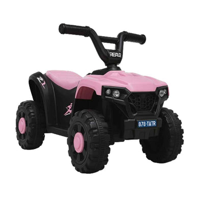 Carro cuadrón eléctrico batería FLT-618 Rosado CARTS