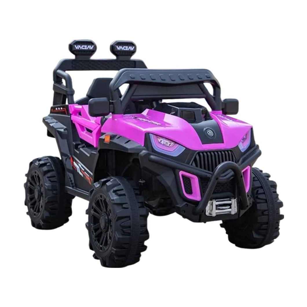 Carro eléctrico batería MDX-999RS rosado CARTS, todo terreno