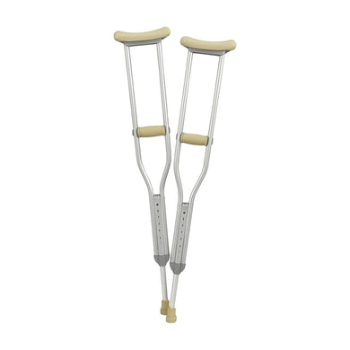 Par de Muletas de Aluminio Ajustables