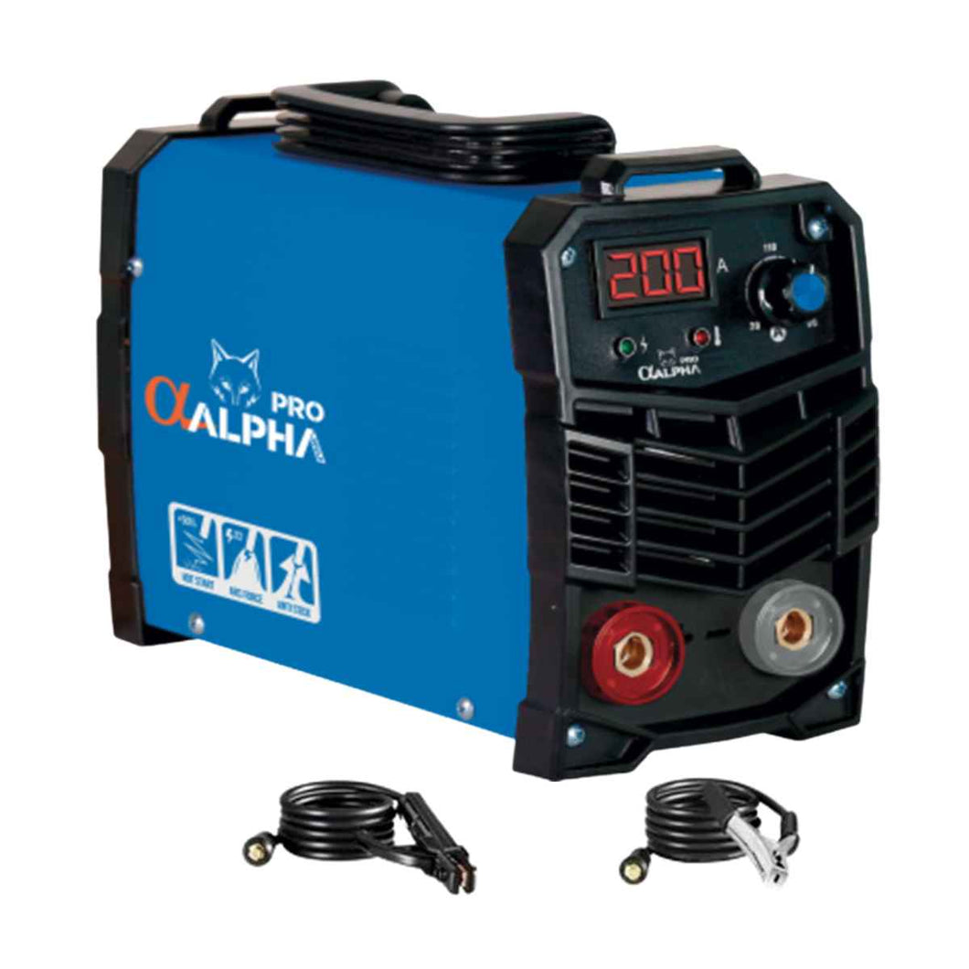 Soldadora Electrodo ALPHA 200A Bi-voltaje