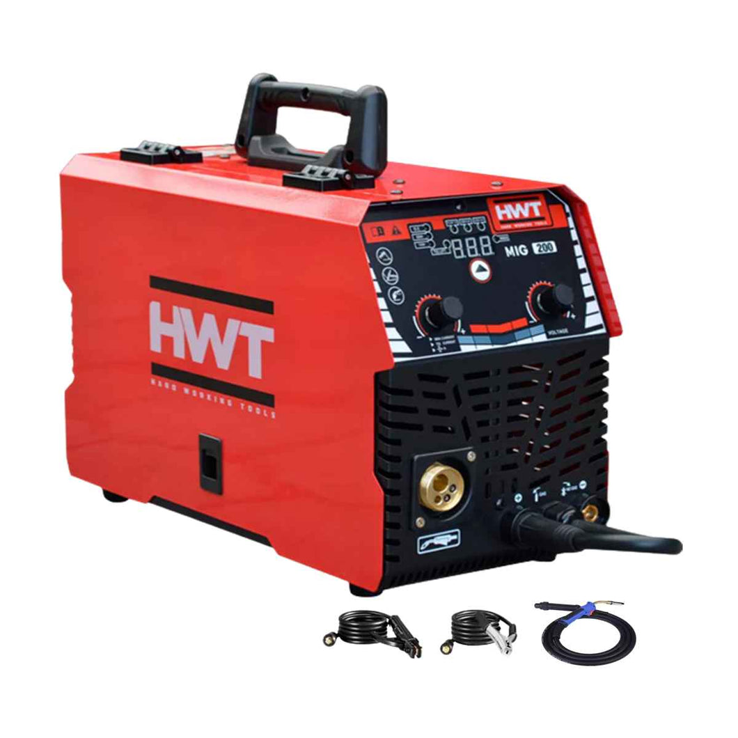 Soldadora 4 en 1 HWT 200Amp (MIG/MAG/TIG/MMA)