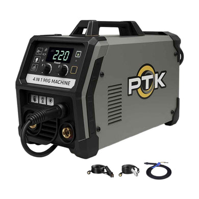 Soldadora 4 en 1 PTK 220Amp (MIG/MAG/TIG/MMA)