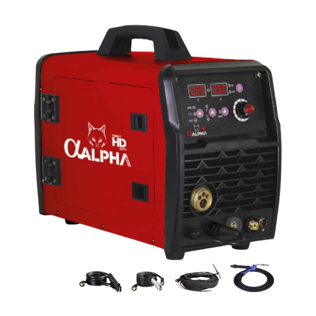 Soldadora 4 en 1 Alpha 250Amp (MIG/MAG/TIG/MMA)