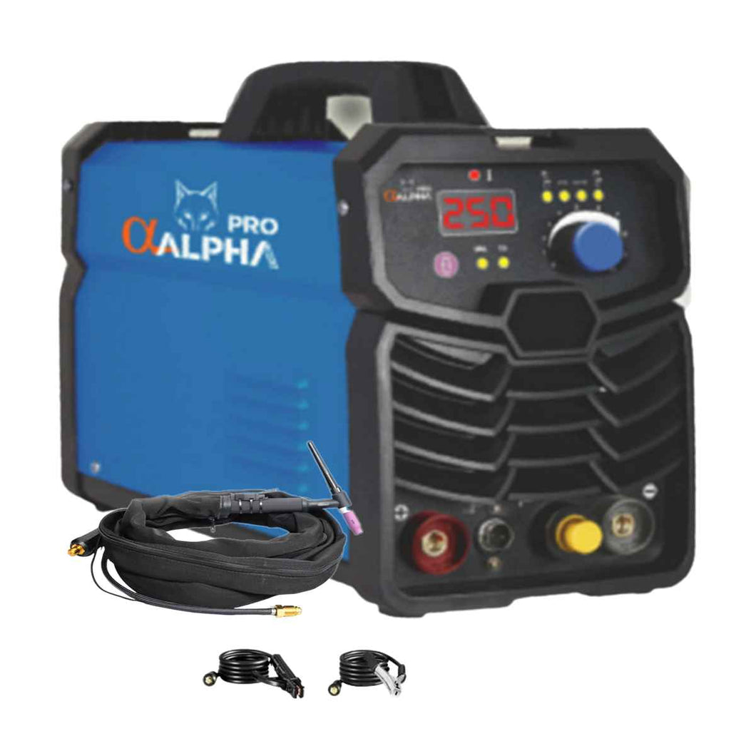 Soldadora TIG ALPHA 250Amp - Acero Inoxidable