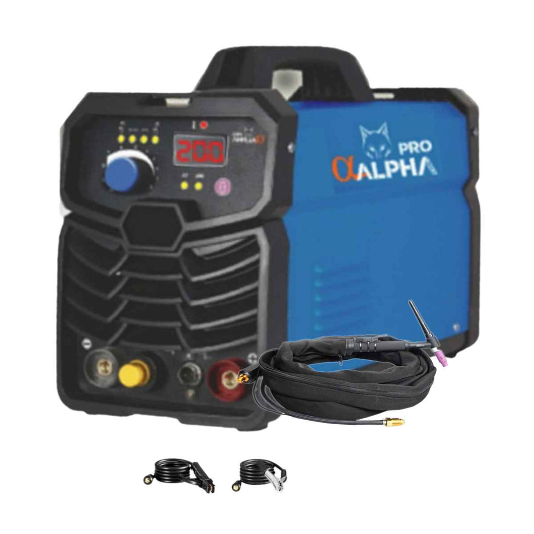 Soldadora TIG ALPHA 200Amp - AC-DC - Aluminio