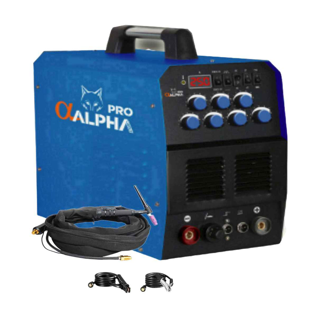 Soldadora TIG ALPHA 250Amp - AC-DC - Aluminio