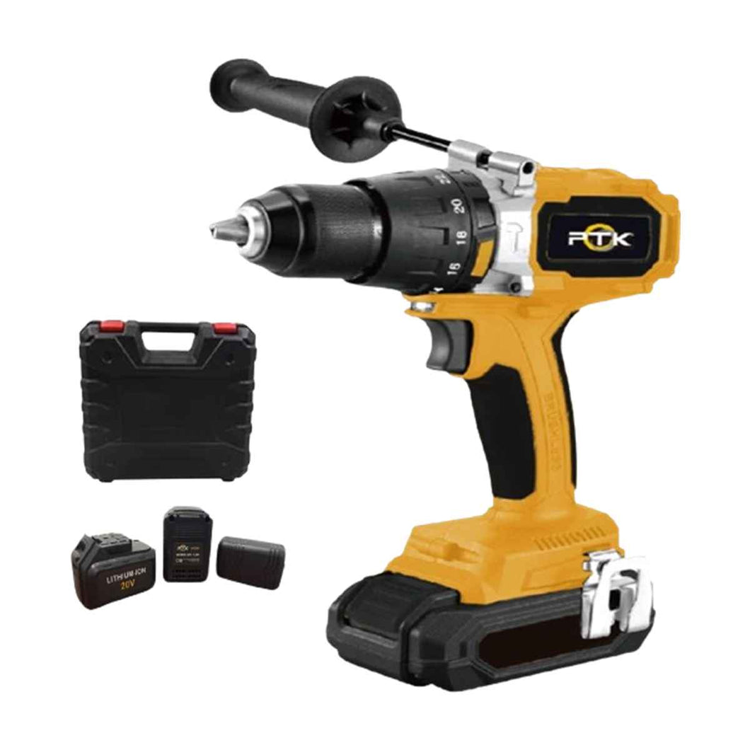 Taladro Inalámbrico PTK de ½” y 20V. Brushless