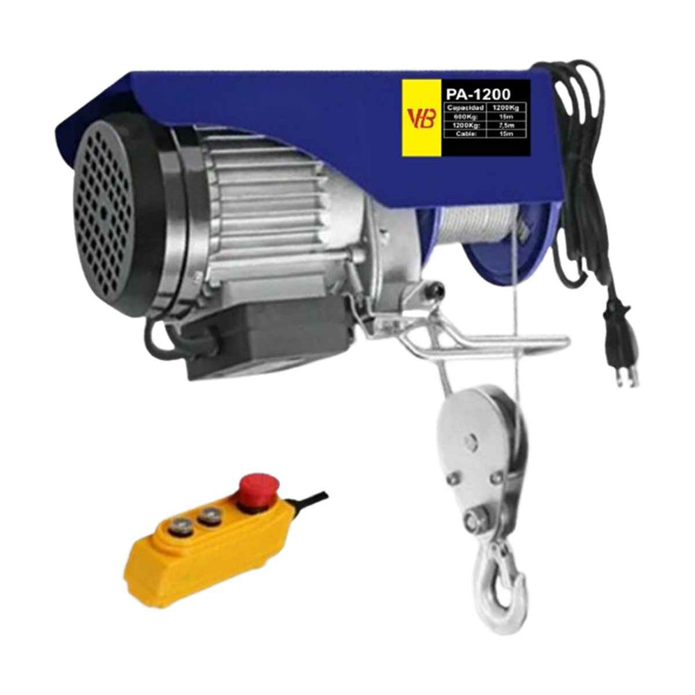 Tecle Eléctrico 1200Kg / 220V / 15m