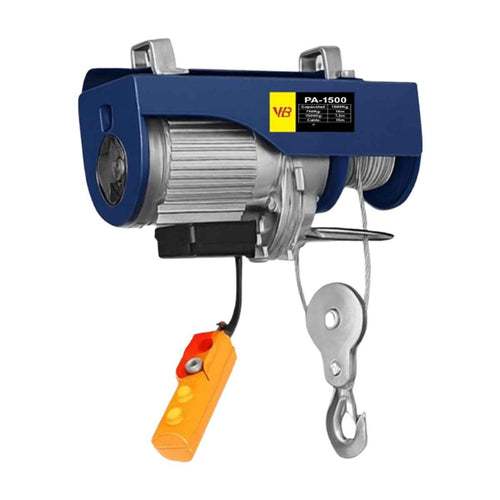 Tecle eléctrico VB 1500kg 220V polipasto industrial con opción control remoto