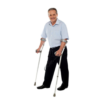 Bastón Muleta de Aluminio / Adulto Mayor