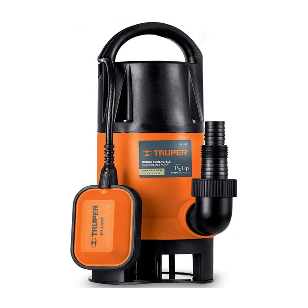 Bomba Sumergible Truper 1 ½HP Plástica
