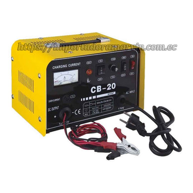 Cargador de Batería CB-20 Century Autos y Motos de 12V y 24V. Marvin es CMarvin Herramientas