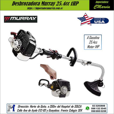 Desbrozadora Murray 25.4cc 1HP. Marvin es Herramientas