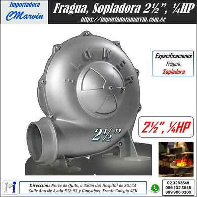 Fragua Blower Sopladora de 2.5 Pulgadas