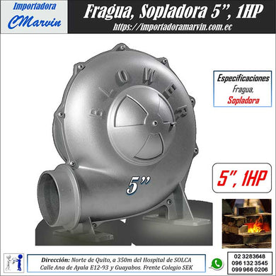 Fragua Blower Sopladora de 5 Pulgadas