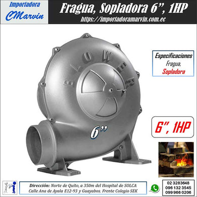 Fragua Blower Sopladora de 6 Pulgadas