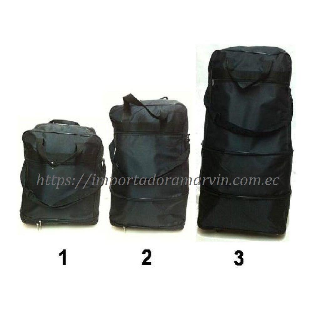 Bolso Extensible Infinitus 3 Pisos Ruedas Reforzado